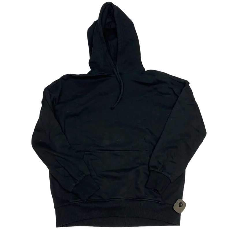 Sweatshirt Hoodie By Divided In Black, Size: S