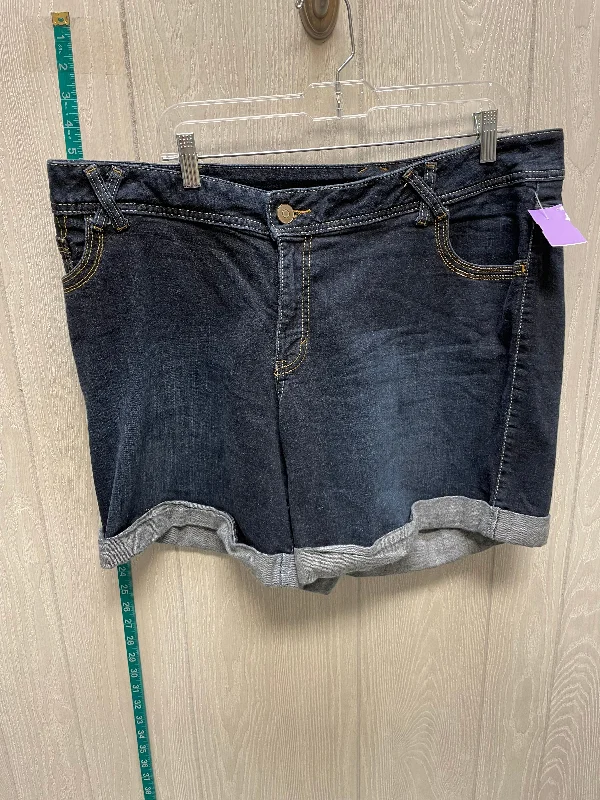 Blue Denim Shorts Lane Bryant, Size 20