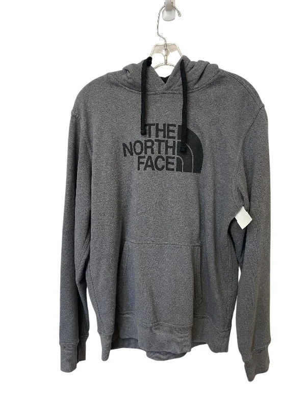 Sweatshirt Hoodie By The North Face In Grey, Size: M