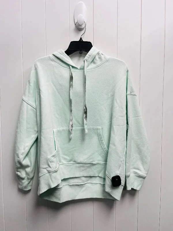 Sweatshirt Hoodie By Green Tea In Green, Size: Xl