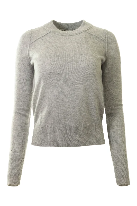 Autumn Cashmere Cropped Crew with Reversed Seams
 in Sweatshirt