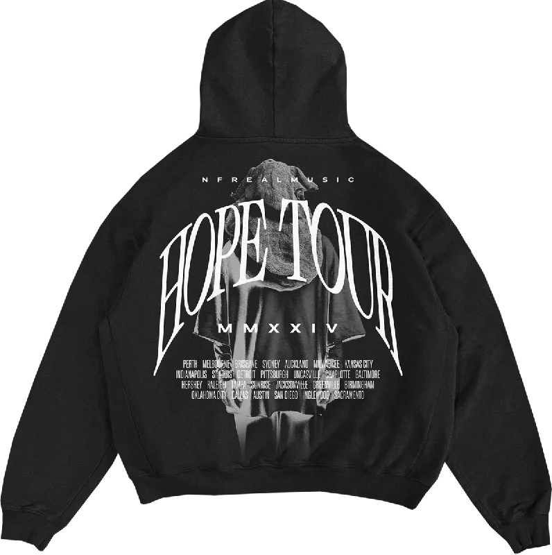 Black HOPE TOUR 2024 Hoodie