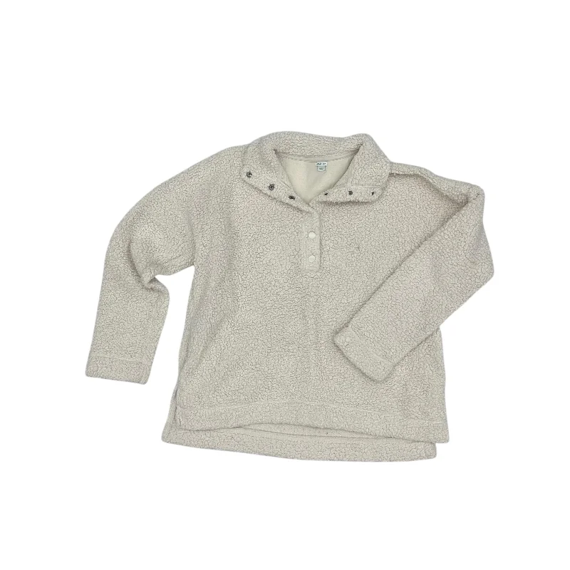 Sweatshirt Collar By Aerie In Cream, Size:Xs