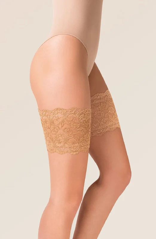 Gabriella Lace Thigh Band  Beige