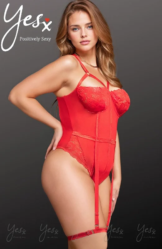 YesX YXQ Red Bodysuit