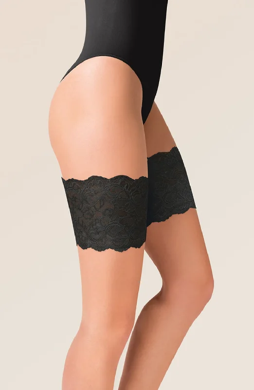 Gabriella Lace Thigh Band  Black