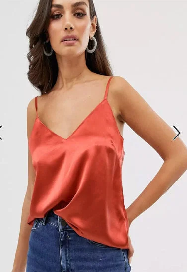 Beautiful Chic Satin Camisoles Top