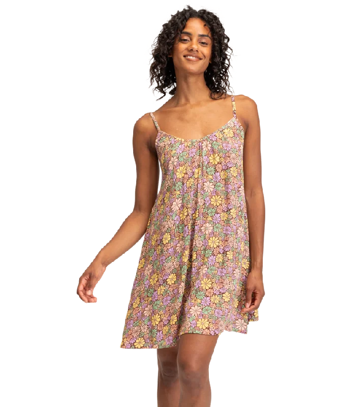 Roxy Spring Adventure Dress-Root Beer