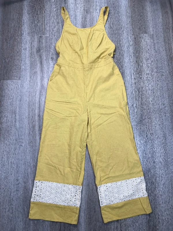 Jumpsuit By Hem & Thread In Yellow, Size: M