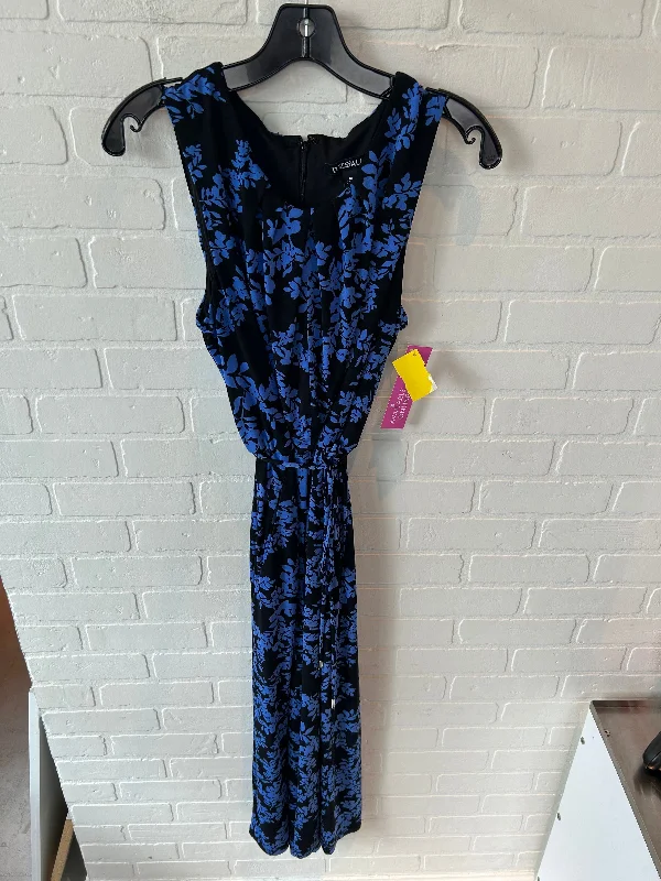 Jumpsuit By Roz And Ali In Black & Blue, Size: Xl