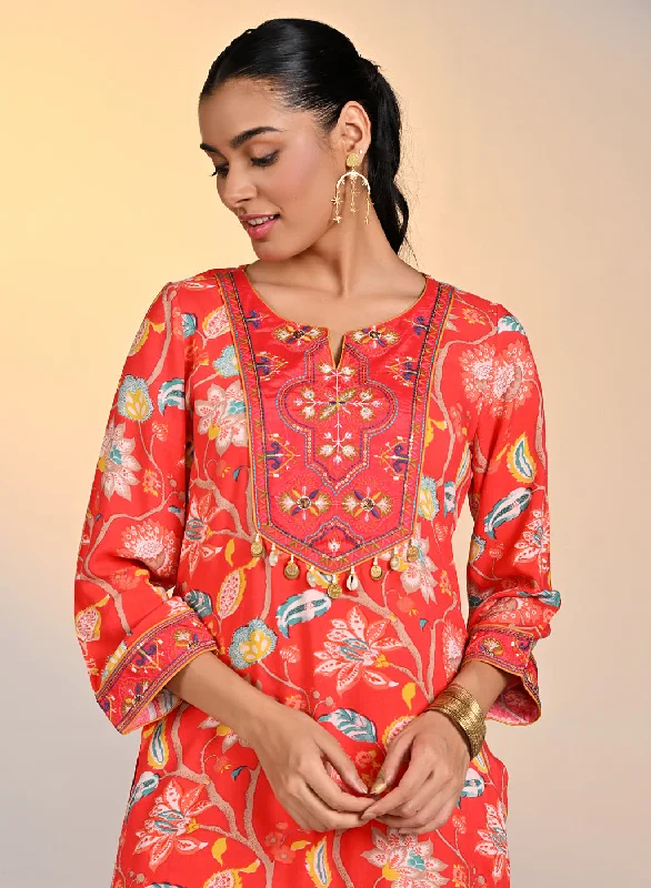 Zoya Punch Printed Co-ord Set for Women