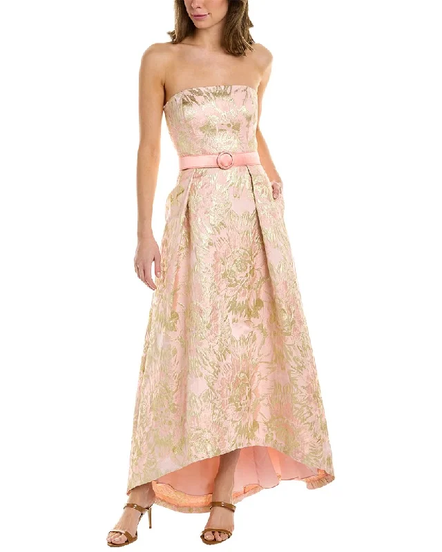 Kay Unger Bella High-Low Gown