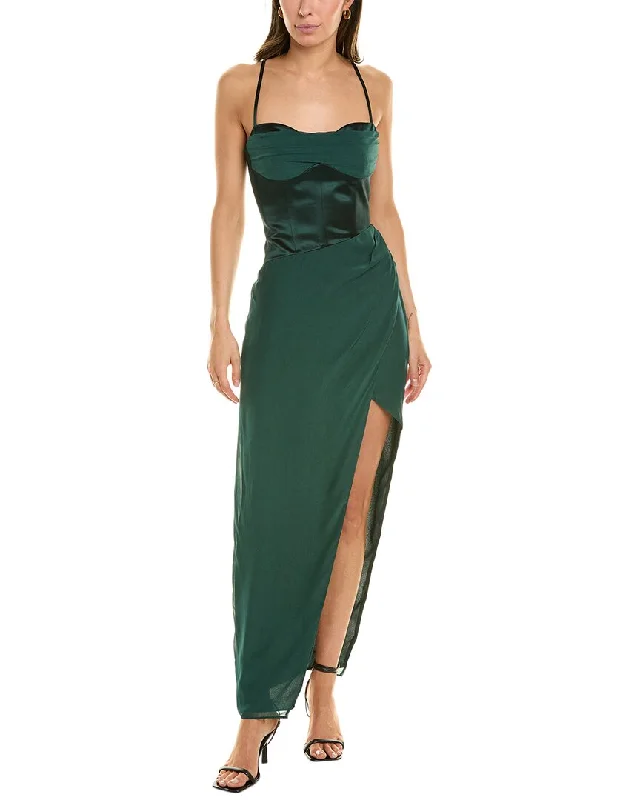 Nicholas Solara Silk-Blend Gown