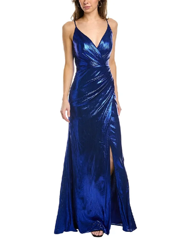 Rene by Rene Ruiz Liquid Drape Gown