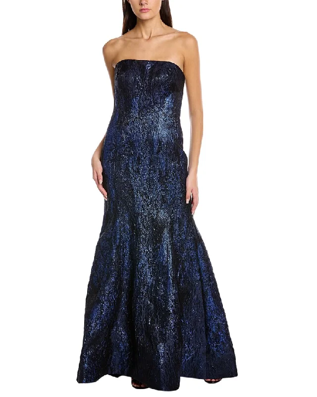 Rene Ruiz Brocade Gown