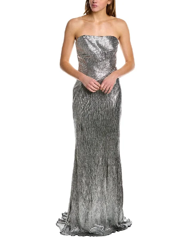 Rene Ruiz Metallic Gown