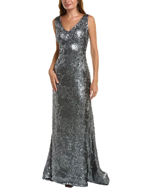 Rene Ruiz Sequin Gown