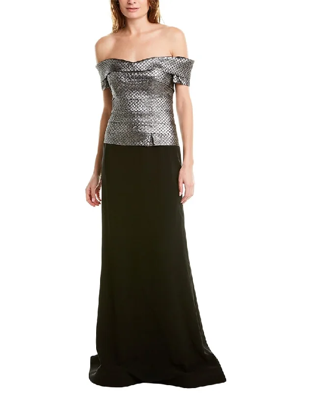 Rene Ruiz Tiered Gown