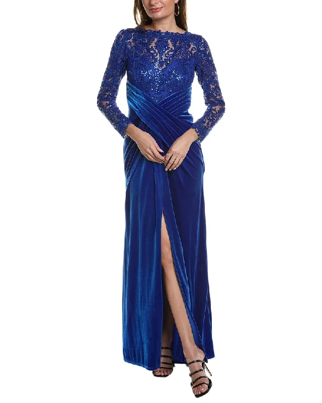 Tadashi Shoji Velvet Gown