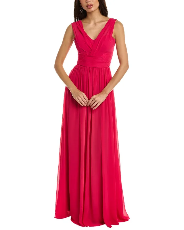 Teri Jon by Rickie Freeman Chiffon Gown