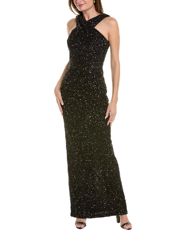 Teri Jon by Rickie Freeman Sequin Gown