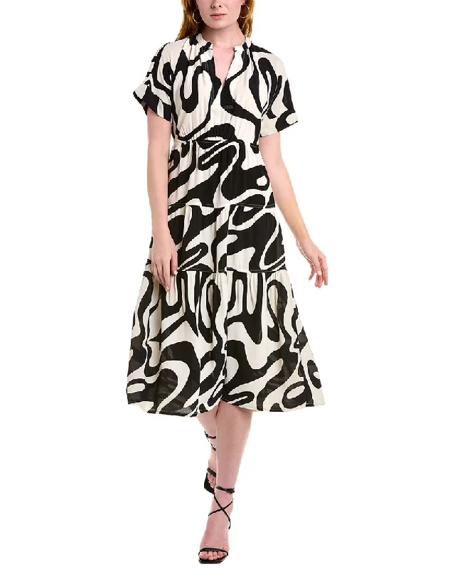 ANNA KAY Tiered Midi Dress