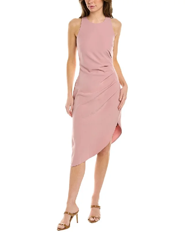 BCBGeneration Asymmetrical Midi Dress