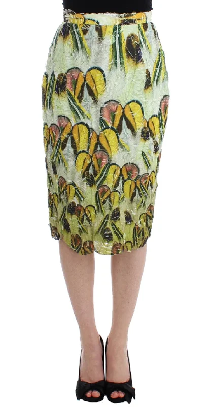 Lanre Da Silva Ajayi  Organza Pencil Women's Skirt