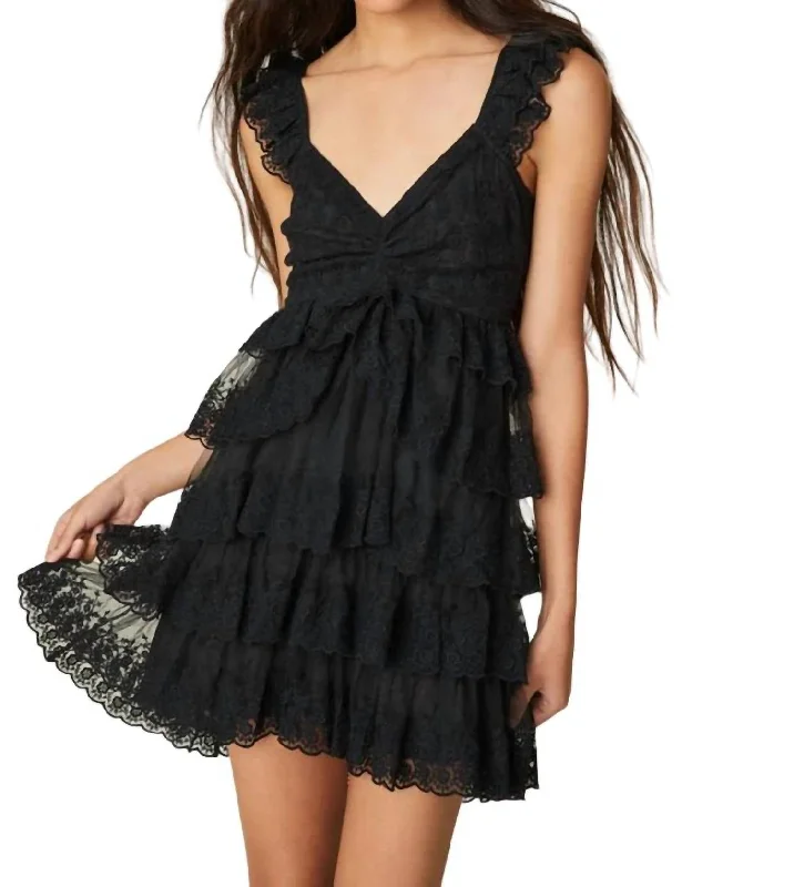 Federica Mini Dress In Black