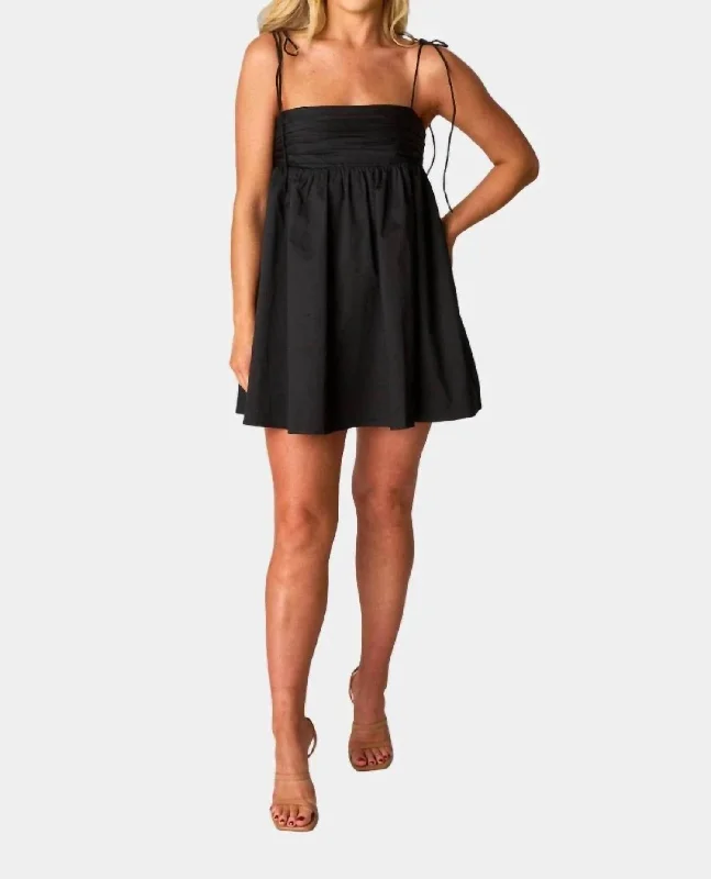 Ken Mini Dress In Black