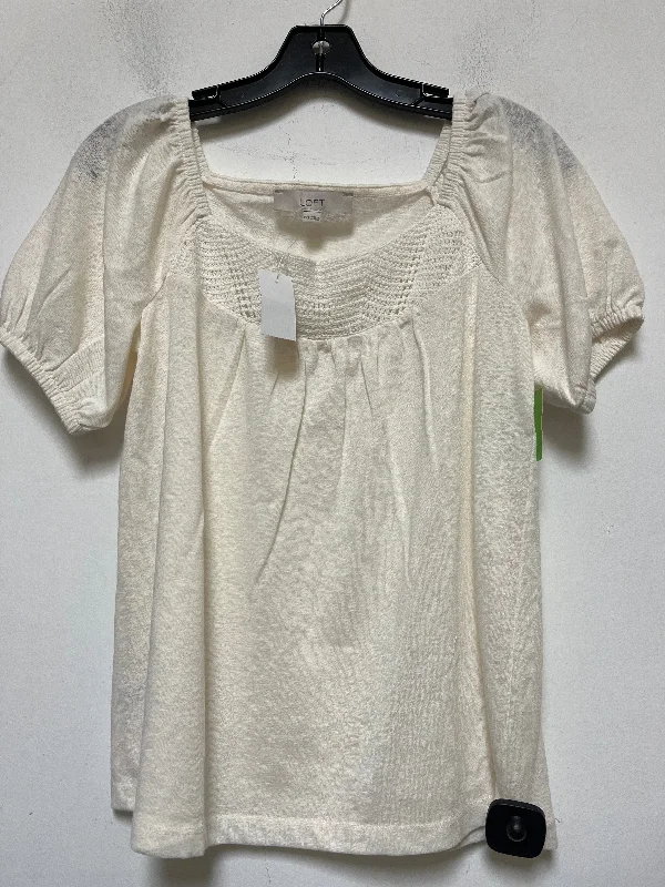 Top Short Sleeve By Loft  Size: Xxs