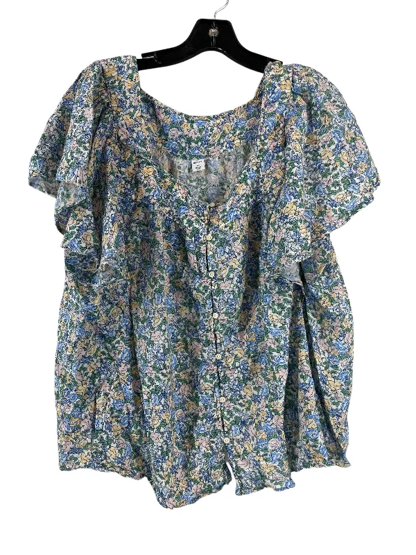 Top Short Sleeve By Old Navy  Size: Xl