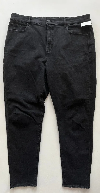 Black Jeans Skinny Loft, Size 18