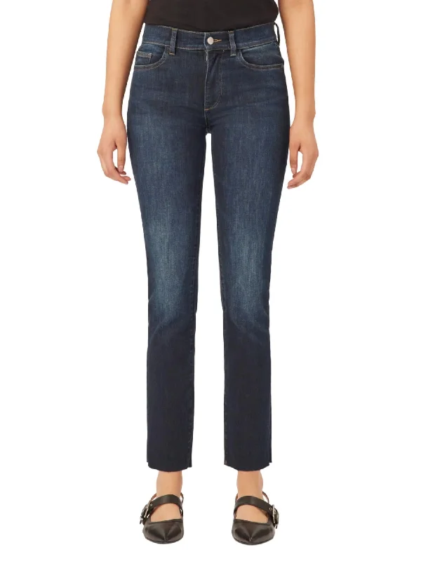 Mara Mid Rise Instasculpt Ankle Jeans In Under Current