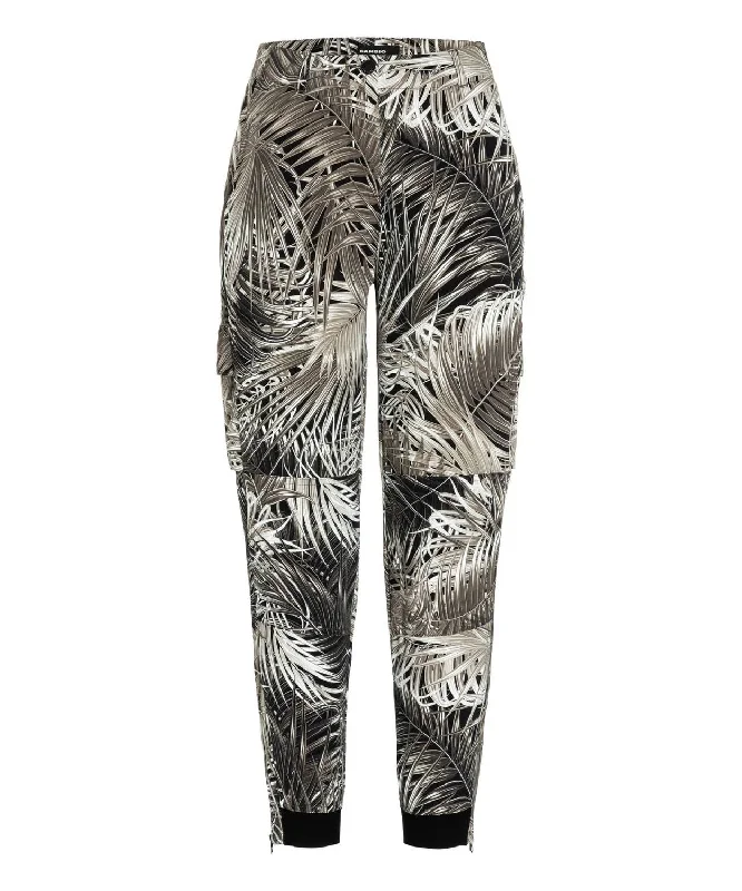 Jules Pant In Jungle Leaves