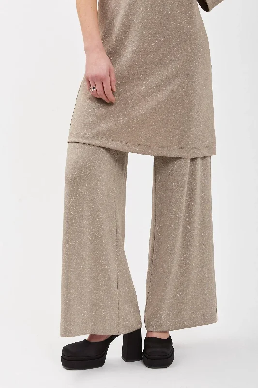 Palazzo Pants In Champagne