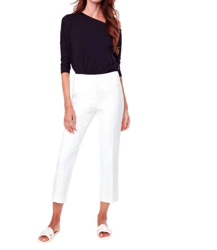 Palermo Cropped Pant In Vanilla