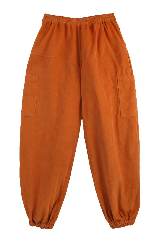 Women's Everett Trouser In Ochre