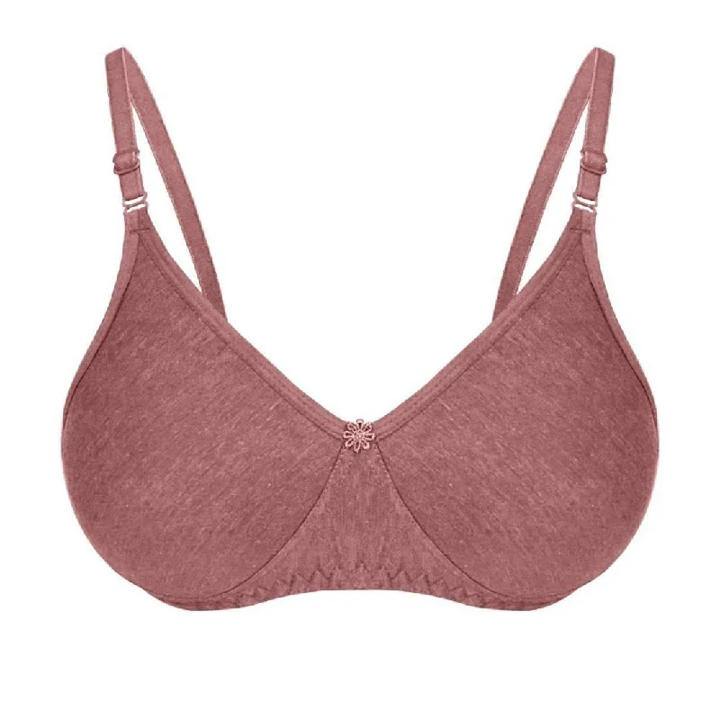 Beautiful Padded Wired Bra | Coverage Fine Color T-Shirt Bra For Women